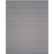 Safavieh Montauk 8' X 10' Hand Woven Cotton Pile Rug in Ivory and Navy