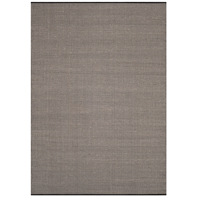 Safavieh Montauk 4' X 6' Hand Woven Cotton Pile Rug in Ivory and Black