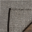 Safavieh Montauk 4' X 6' Hand Woven Cotton Pile Rug in Ivory and Black