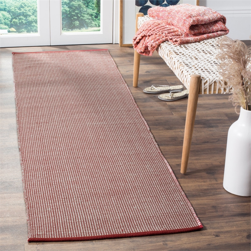 Safavieh Montauk 6' X 6' Square Hand Woven Cotton Rug
