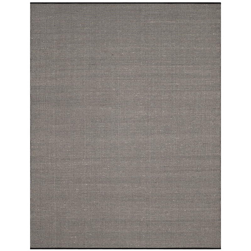 Safavieh Montauk 8' X 10' Hand Woven Cotton Rug in Ivory and Black