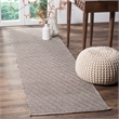 Safavieh Montauk 3' X 5' Hand Woven Cotton Rug in Ivory and Light Blue