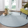 Safavieh Montauk 4' X 4' Round Hand Woven Cotton Rug