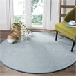 Safavieh Montauk 6' X 6' Round Hand Woven Cotton Rug