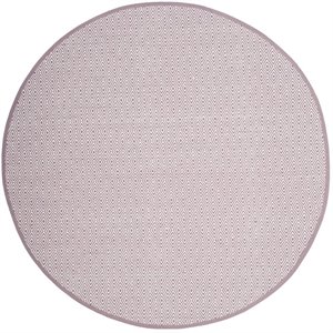 Safavieh Montauk 6' X 6' Round Hand Woven Cotton Rug