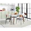 Safavieh Montauk 4' X 6' Hand Woven Cotton Rug in Ivory and Foam Green