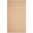 Safavieh Montauk 5' X 8' Hand Woven Cotton Pile Rug in Ivory and Rust