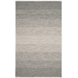 Safavieh Montauk 5' X 8' Hand Woven Cotton Pile Rug in Black and Ivory