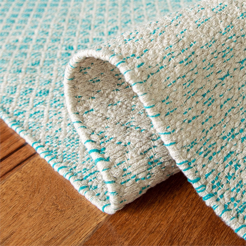 Safavieh Montauk 6' X 6' Square Hand Woven Cotton Rug