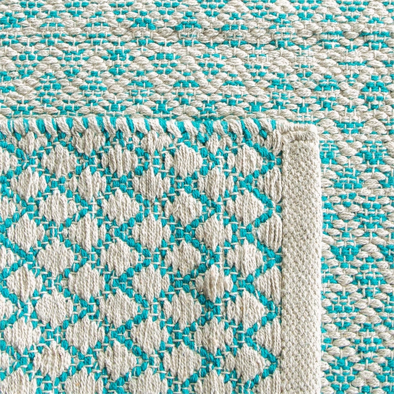Safavieh Montauk 6' X 6' Square Hand Woven Cotton Rug