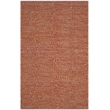 Safavieh Montauk 4' X 6' Hand Woven Cotton Pile Rug in Orange