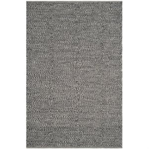 Safavieh Montauk 4' X 6' Hand Woven Cotton Pile Rug in Orange