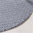 Safavieh Montauk 6' X 6' Round Hand Woven Cotton Rug in Ivory and Navy