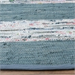Safavieh Montauk 10' X 14' Hand Woven Cotton Rug in Ivory and Gray