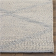 Safavieh Montauk 3' X 5' Hand Woven Cotton Rug in Light Blue