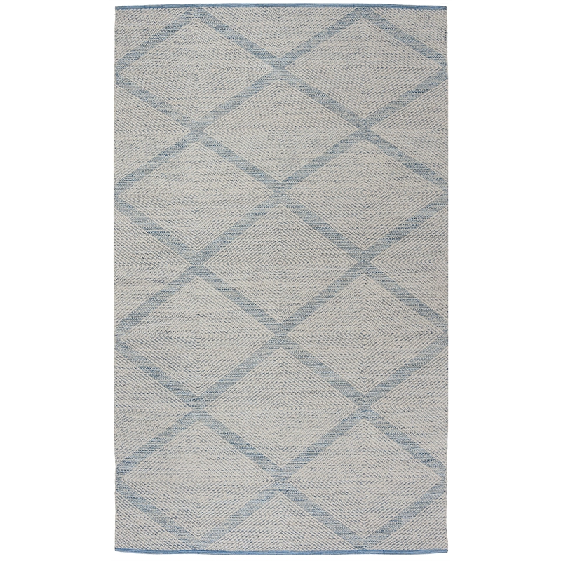 Safavieh Montauk 5' X 8' Hand Woven Cotton Rug in Light Blue