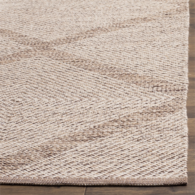 Safavieh Montauk 8' X 10' Hand Woven Cotton Rug in Light Blue