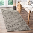 Safavieh Montauk 3' X 5' Hand Woven Cotton Rug in Black