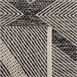 Safavieh Montauk 4' X 6' Hand Woven Cotton Rug in Black