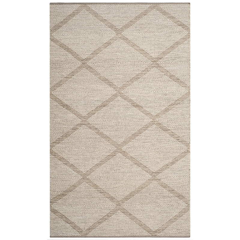 Safavieh Montauk 4' X 6' Hand Woven Cotton Rug in Beige