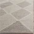 Safavieh Montauk 3' X 5' Hand Woven Cotton Rug in Gray