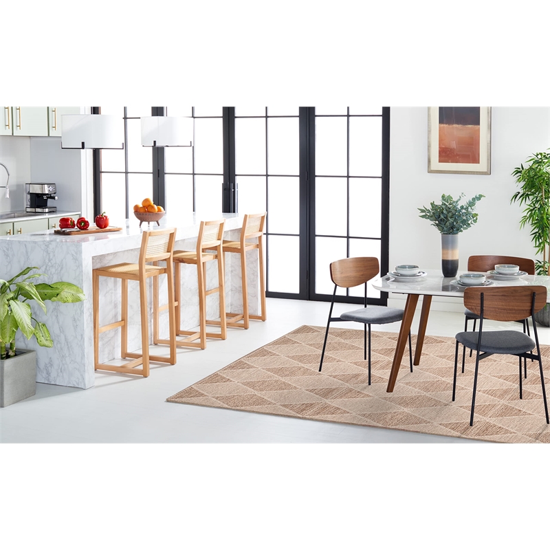 Safavieh Montauk 5' X 8' Hand Woven Cotton Rug in Beige