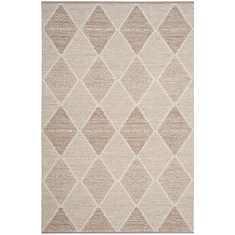 Safavieh Montauk 5' X 8' Hand Woven Cotton Rug in Beige