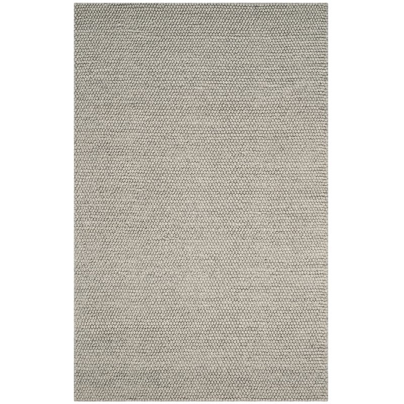 Safavieh Natura 5' X 8' Hand Tufted Rug in Silver