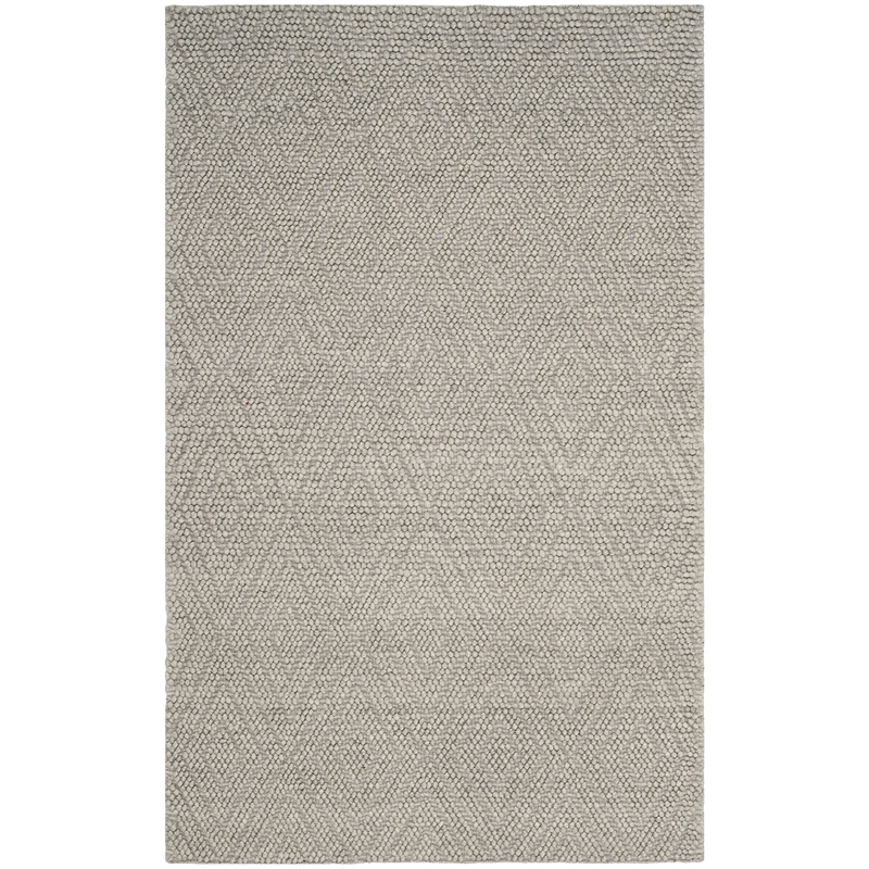 Safavieh Natura 5' X 8' Hand Tufted Rug in Silver