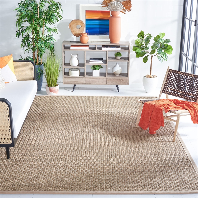 Safavieh Natural Fiber 11' X 15' Rug in Natural and Beige