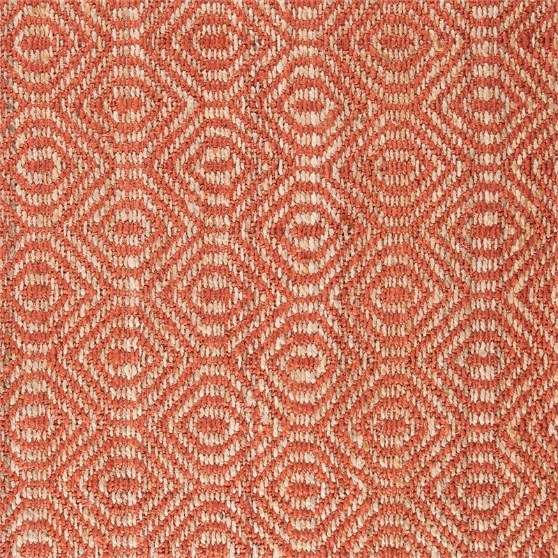 Safavieh Natural Fiber 9' X 9' Square Sisal Rug in Rust