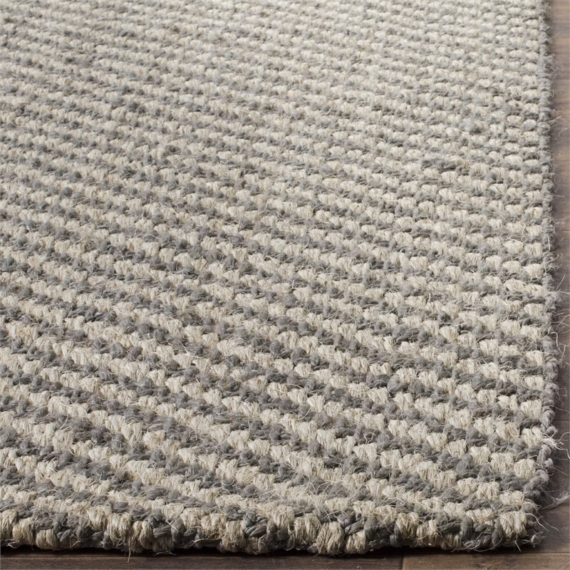 Safavieh Natural Fiber 8' X 10' Rug in Natural and Gray