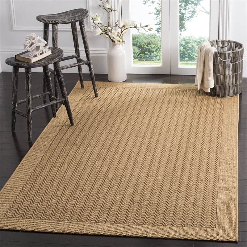 Safavieh Palm Beach 3' X 5' Sisal and Jute Rug in Maize