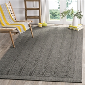 Safavieh Palm Beach 4' X 6' Sisal and Jute Rug in Ash