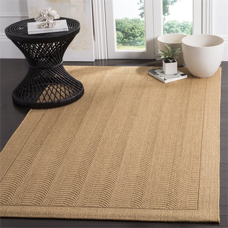 Safavieh Palm Beach 3' X 5' Sisal and Jute Rug in Maize
