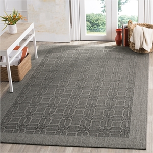 Safavieh Palm Beach 4' X 6' Sisal and Jute Rug in Ash