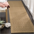 Safavieh Palm Beach 2' X 8' Sisal and Jute Rug in Maize