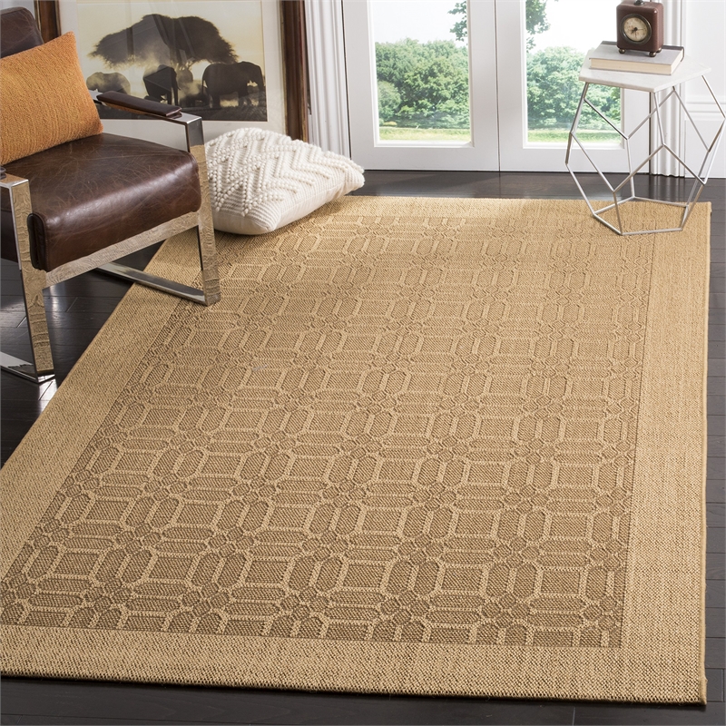 Safavieh Palm Beach 5' X 8' Sisal and Jute Rug in Maize