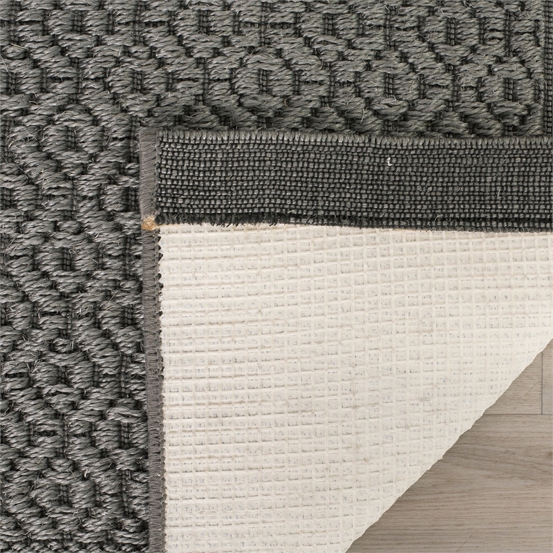 Safavieh Palm Beach 2' X 3' Sisal and Jute Rug in Ash
