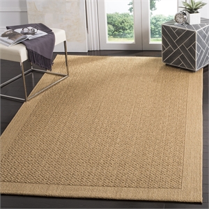 Safavieh Palm Beach 4' X 6' Sisal and Jute Rug in Maize