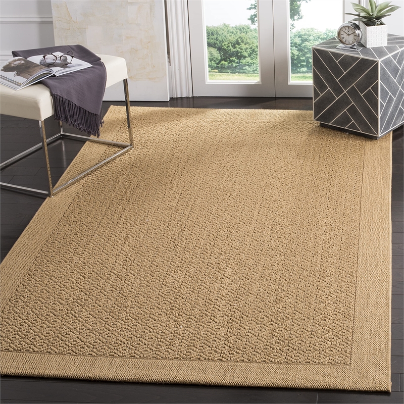 Safavieh Palm Beach 5' X 8' Sisal and Jute Rug in Maize