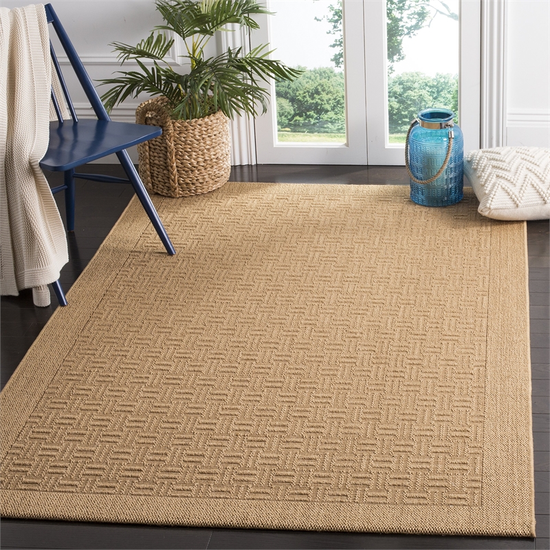 Safavieh Palm Beach 3' X 5' Sisal and Jute Rug in Maize