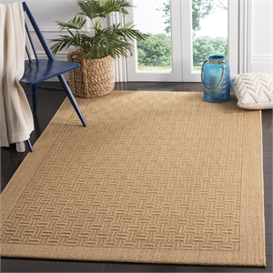 Safavieh Palm Beach 4' X 6' Sisal and Jute Rug in Maize