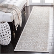 Safavieh Princeton 2' X 8' Rug in Beige and Gray