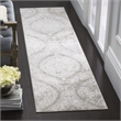 Safavieh Princeton 2' X 8' Rug in Gray and Beige
