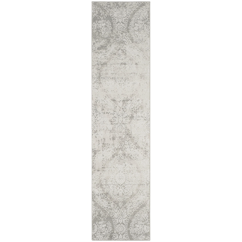 Safavieh Princeton 2' X 8' Rug in Gray and Beige