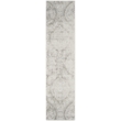 Safavieh Princeton 2' X 8' Rug in Gray and Beige