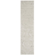Safavieh Princeton 2' X 10' Rug in Silver and Beige