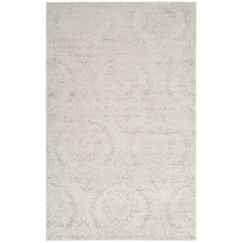 Safavieh Princeton 4' X 6' Rug in Silver and Beige