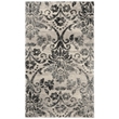 Safavieh Retro 3' X 5' Rug in Cream and Gray